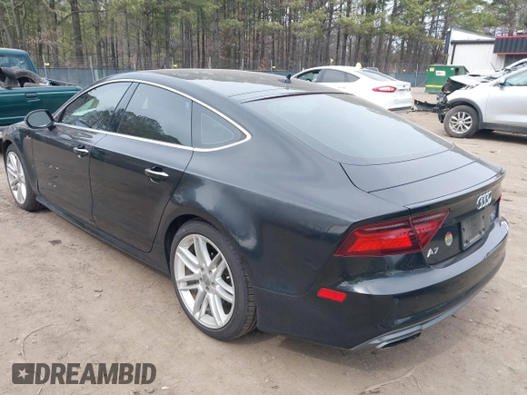 2017 Audi A7 Prestige with VIN WAU22AFC6HN125400, listed as a IAAI auction lot 41703901 with 78,788 mi miles. Bid and sale history available at carsss.com. Image 3.