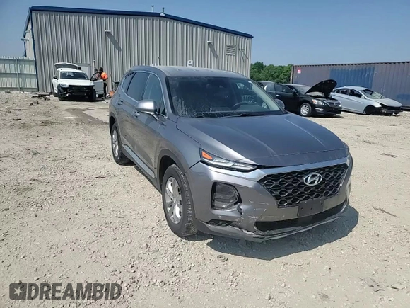 2019 Hyundai Santa Fe SE with VIN 5NMS2CAD7KH135680, listed as a Copart auction lot 59698015 with 88,492 mi miles and Salvage title. Bid and sale history available at DreamBid. Image 14.