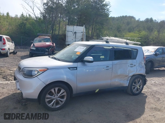 2015 Kia Soul + with VIN KNDJP3A59F7786408, listed as a IAAI auction lot 41891156 with 181,716 mi miles. Bid and sale history available at carsss.com. Image 6.
