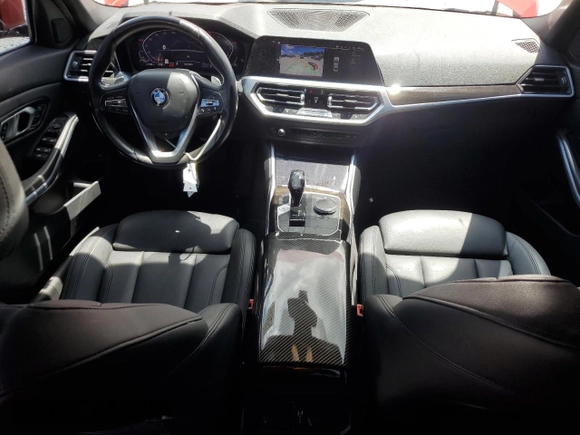2019 BMW 3 Series 330i with VIN WBA5R1C51KFH18066, listed as a Copart auction lot 60600665 with 142,789 mi miles and Salvage title. Bid and sale history available at DreamBid. Image 8.
