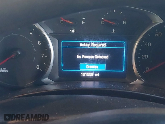 2020 Chevrolet Equinox LT with VIN 3GNAXKEV1LS526500, listed as a IAAI auction lot 41245731 with 161,559 mi miles. Bid and sale history available at carsss.com. Image 7.