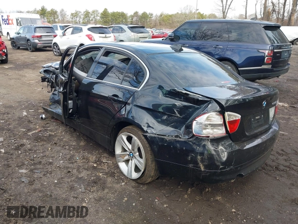 2008 BMW 3 Series 335i with VIN WBAVB77508NJ97001, listed as a IAAI auction lot 41880489 with 181,518 mi miles. Bid and sale history available at carsss.com. Image 3.