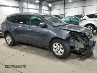 2013 Chevrolet Traverse LS with VIN 1GNKVFKD4DJ264455, listed as a Copart auction lot 89348575 with 178,947 mi miles and Salvage Title. Bid and sale history available at DreamBid. Image 4.