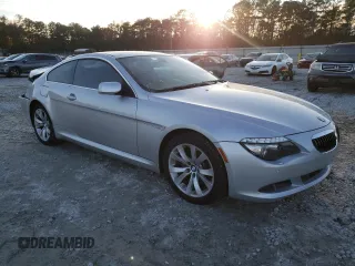 2010 BMW 6 Series 650i with VIN WBAEA5C56ACV85218, listed as a Copart auction lot 82591834 with 144,614 mi miles and Salvage Title. Bid and sale history available at carsss.com. Image 4.
