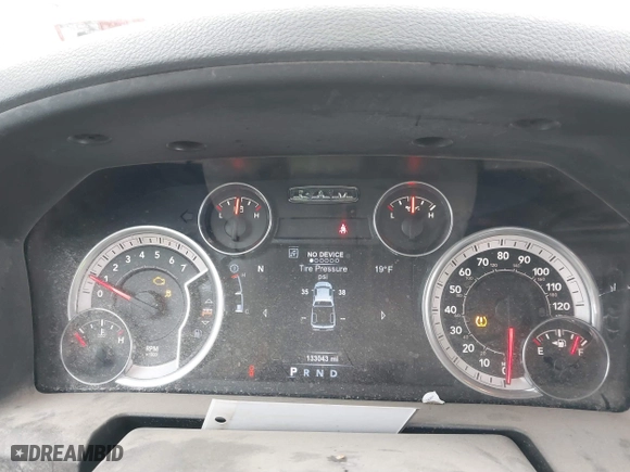 2015 Ram 1500 Big Horn with VIN 3C6RR7LT0FG500344, listed as a IAAI auction lot 41621460 with 133,043 mi miles. Bid and sale history available at carsss.com. Image 7.