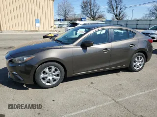 2014 Mazda Mazda3 i Sport with VIN JM1BM1U72E1135279, listed as a Copart auction lot 49275485 with 93,865 mi miles and Salvage Title. Bid and sale history available at carsss.com. Image 1.