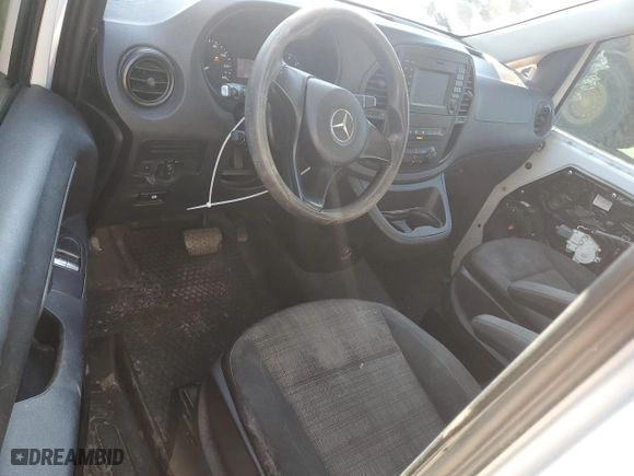 2016 Mercedes-Benz Metris Cargo Van with VIN WD3PG2EA3G3115573, listed as a Copart auction lot 47168305 with 139,279 mi miles and Salvage Title. Bid and sale history available at carsss.com. Image 8.