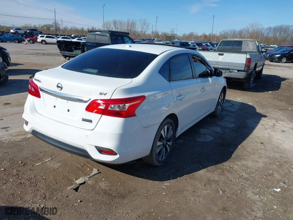 2019 Nissan Sentra SR with VIN 3N1AB7AP1KY325707, listed as a IAAI auction lot 41943304 with 1 mi miles. Bid and sale history available at carsss.com. Image 4.