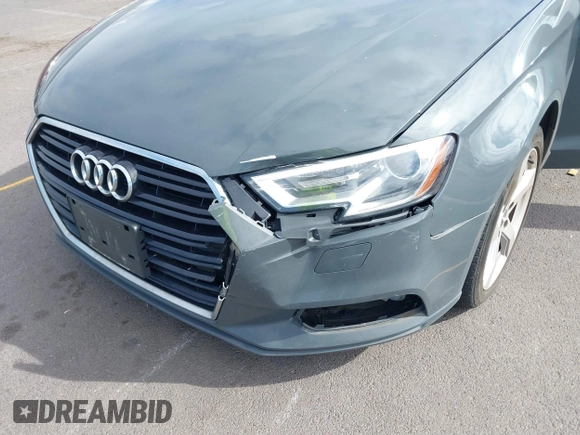 2019 Audi A3 Premium with VIN WAUAUGFF1K1011810, listed as a IAAI auction lot 41085240 with 51,644 mi miles and . Bid and sale history available at DreamBid. Image 6.