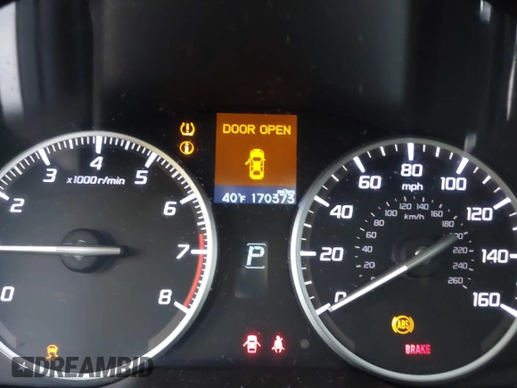 2013 Acura ILX with VIN 19VDE1F3XDE002337, listed as a IAAI auction lot 41417917 with 170,373 mi miles. Bid and sale history available at carsss.com. Image 15.