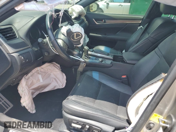 2016 Lexus GS 350 with VIN JTHBZ1BL5GA005709, listed as a Copart auction lot 63246824 with 67,407 mi miles and Salvage Title. Bid and sale history available at carsss.com. Image 7.