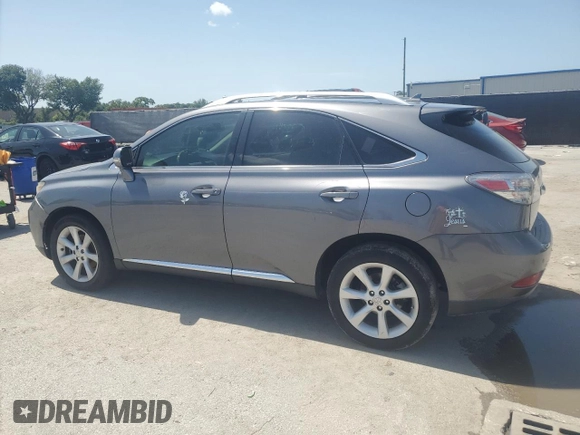 2012 Lexus RX 350 with VIN 2T2ZK1BA5CC071651, listed as a Copart auction lot 62826795 with 173,109 mi miles and Salvage title. Bid and sale history available at DreamBid. Image 2.