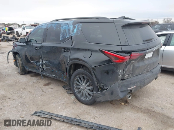 2024 Chevrolet Traverse with VIN 1GNESYKW8RJ134785, listed as a IAAI auction lot 41635921 with 60,243 mi miles and . Bid and sale history available at DreamBid. Image 3.