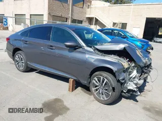 2019 Honda Accord EX-L z VIN 1HGCV3F58KA017310, wystawiony jako IAAI lot #41814220 z przebiegiem 59 079 mil mil oraz . Historia ofert i sprzedaży dostępna na DreamBid. Obrazek 1.