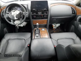 2023 Nissan Armada SL with VIN JN8AY2BC4P9184224, listed as a Copart auction lot 45684455 with 26,073 mi miles and Salvage Title. Bid and sale history available at carsss.com. Image 8.