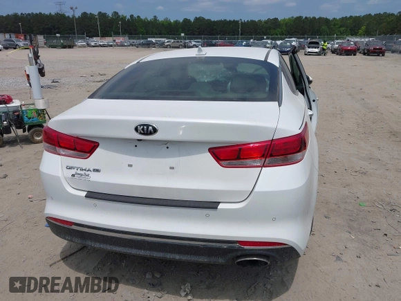 2018 Kia Optima S with VIN 5XXGT4L3XJG244516, listed as a IAAI auction lot 42136414 with 96,000 mi miles and . Bid and sale history available at DreamBid. Image 16.