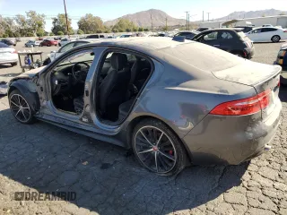 2018 Jaguar XE with VIN SAJAM4FV0JCP19219, listed as a Copart auction lot 77487624 with 44,200 mi miles and Salvage Title. Bid and sale history available at DreamBid. Image 2.