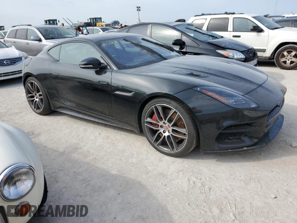 2018 Jaguar F-Type with VIN SAJD51EE3JCK51108, listed as a Copart auction lot 74908694 with 47,947 mi miles and Non Repairable. Bid and sale history available at DreamBid. Image 4.