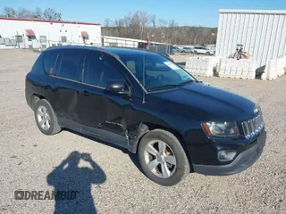 2015 Jeep Compass Sport with VIN 1C4NJCBB0FD110728, listed as a IAAI auction lot 41405949 with 170,614 mi miles. Bid and sale history available at carsss.com. Image 1.