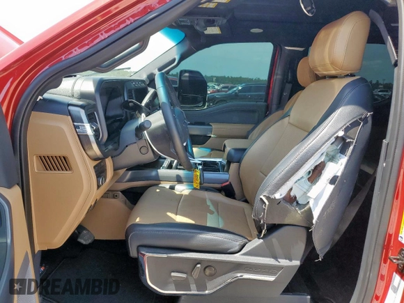 2024 Ford F-250 XL с VIN 1FT8W2BM2REC02142, выставлен на аукционе Copart как лот 58368065 с пробегом 18 776 миль миль и На запчасти • Non repairable. История ставок и продаж доступна на DreamBid. Изображение 7.
