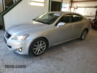 2011 Lexus IS 250 with VIN JTHCF5C26B5050055, listed as a Copart auction lot 61344325 with 161,267 mi miles and Clean title. Bid and sale history available at DreamBid. Image 1.