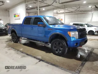 2011 Ford F-150 XLT with VIN 1FTFW1ET2BFC32004, listed as a Copart auction lot 53312555 with 146,096 mi miles and Salvage Title. Bid and sale history available at carsss.com. Image 4.