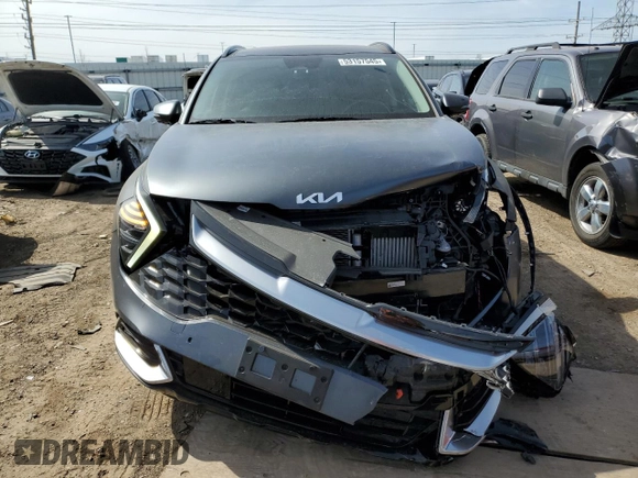 2023 Kia Sportage SX-Prestige with VIN KNDPXCAG8P7010641, listed as a Copart auction lot 53157545 with 26,616 mi miles and Salvage title. Bid and sale history available at DreamBid. Image 5.