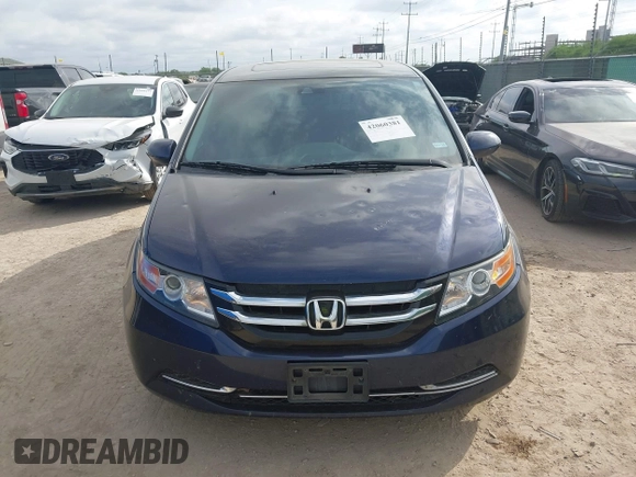 2015 Honda Odyssey EX-L z VIN 5FNRL5H62FB008681, wystawiony jako IAAI lot #42060381 z przebiegiem 128 372 mil mil oraz . Historia ofert i sprzedaży dostępna na DreamBid. Obrazek 12.
