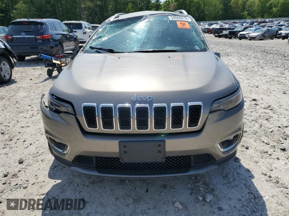 2020 Jeep Cherokee Limited with VIN 1C4PJMDX6LD617135, listed as a Copart auction lot 59088015 with 63,147 mi miles and Salvage title. Bid and sale history available at DreamBid. Image 5.