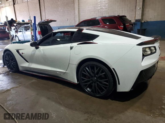 2016 Chevrolet Corvette Z51 3LT z VIN 1G1YM2D74G5107861, wystawiony jako Copart lot #52014925 z przebiegiem 40 824 mil mil oraz Czysty tytuł • Clean title. Historia ofert i sprzedaży dostępna na DreamBid. Obrazek 2.