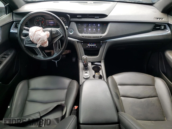 2020 Cadillac XT5 Luxury FWD with VIN 1GYKNAR43LZ167680, listed as a Copart auction lot 50603835 with 52,874 mi miles and Salvage title. Bid and sale history available at DreamBid. Image 8.