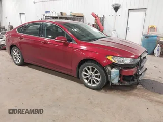 2017 Ford Fusion SE with VIN 3FA6P0HD7HR247336, listed as a IAAI auction lot 41042419 with 141,546 mi miles and . Bid and sale history available at DreamBid. Image 1.