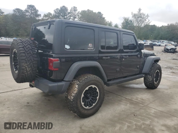 2020 Jeep Wrangler Unlimited Sport Altitude with VIN 1C4HJXDGXLW241744, listed as a Copart auction lot 79903604 with 44,461 mi miles and Salvage title. Bid and sale history available at DreamBid. Image 3.