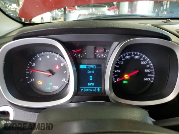 2015 Chevrolet Equinox LT z VIN 1GNFLFEK6FZ141732, wystawiony jako Copart lot #59133305 z przebiegiem 88 722 mil mil oraz Czysty tytuł • Clean title. Historia ofert i sprzedaży dostępna na DreamBid. Obrazek 9.