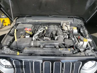 2022 Jeep Wrangler Unlimited Sahara Altitude with VIN 1C4HJXEG0NW115877, listed as a Copart auction lot 80689494 with 30,928 mi miles and Salvage title. Bid and sale history available at DreamBid. Image 12.