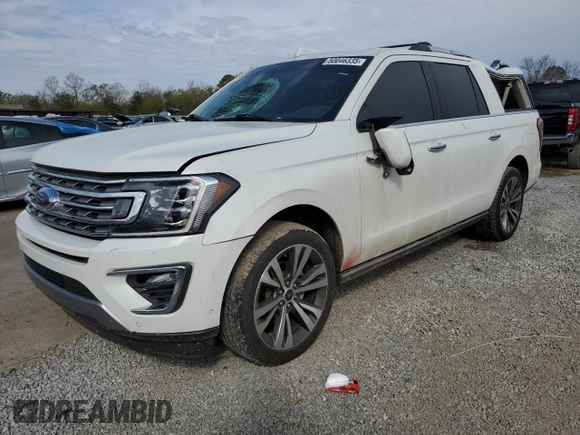 2021 Ford Expedition Max Limited with VIN 1FMJK1KTXMEA52249, listed as a Copart auction lot 50046335 with 115,510 mi miles and Salvage title. Bid and sale history available at DreamBid. Image 1.