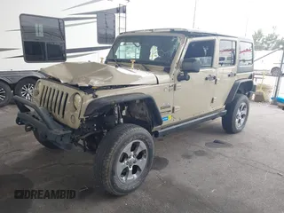 2018 Jeep Wrangler Unlimited Sport S with VIN 1C4BJWDG3JL809752, listed as a IAAI auction lot 42101293 with 50,342 mi miles and . Bid and sale history available at DreamBid. Image 17.