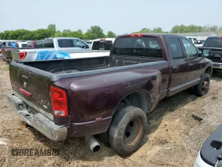2005 Dodge 3500 SLT с VIN 3D7MS48C05G774954, выставлен на аукционе Copart как лот 58351995 с пробегом 390 799 миль миль и Списание • Salvage title. История ставок и продаж доступна на DreamBid. Изображение 3.