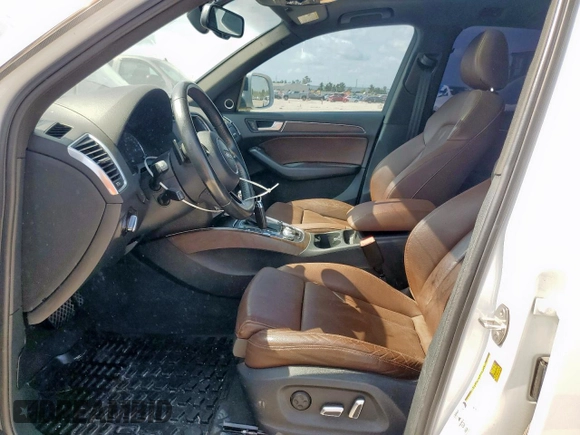 2017 Audi Q5 Premium Plus with VIN WA1D7AFP2HA050650, listed as a Copart auction lot 58150385 with 134,966 mi miles and Clean title. Bid and sale history available at DreamBid. Image 7.