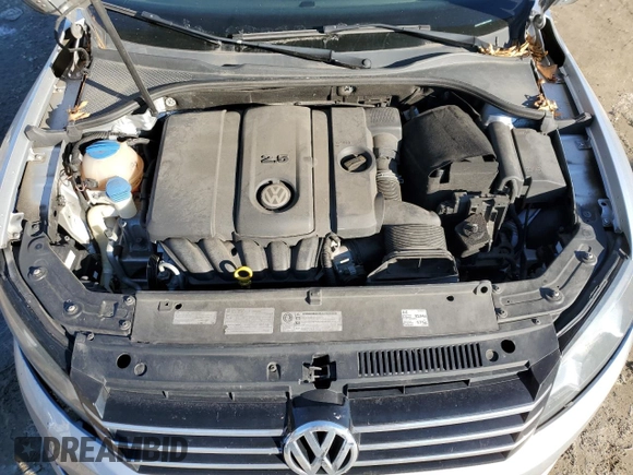 2014 Volkswagen Passat S w/Nav with VIN 1VWAP7A36EC019494, listed as a Copart auction lot 41654365 with 95,322 mi miles and Salvage Title. Bid and sale history available at carsss.com. Image 12.