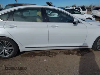 2018 Genesis G80 3.8L z VIN KMHGN4JE9JU216176, wystawiony jako IAAI lot #40976135 z przebiegiem 50 530 mil mil oraz . Historia ofert i sprzedaży dostępna na DreamBid. Obrazek 6.