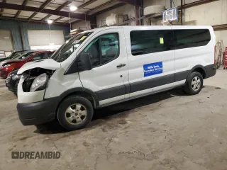 2017 Ford Transit XL with VIN 1FBZX2YM2HKB16956, listed as a Copart auction lot 46402045 with Not Provided miles and Salvage Title. Bid and sale history available at DreamBid. Image 1.