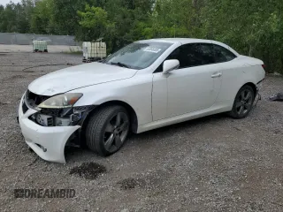 2011 Lexus IS 250 C with VIN JTHFF2C28B2518526, listed as a Copart auction lot 65066005 with 263,074 mi miles and Clean title. Bid and sale history available at DreamBid. Image 1.