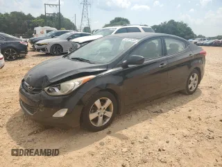 2013 Hyundai Elantra GLS with VIN 5NPDH4AE4DH204210, listed as a Copart auction lot 62301455 with 246,229 mi miles and Salvage title. Bid and sale history available at DreamBid. Image 1.