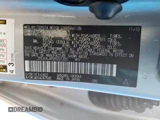 2011 Toyota 4Runner SR5 z VIN JTEZU5JR5B5021305, wystawiony jako Copart lot #55453275 z przebiegiem 194 752 mil mil oraz Szkoda całkowita • Salvage title. Historia ofert i sprzedaży dostępna na DreamBid. Obrazek 14.