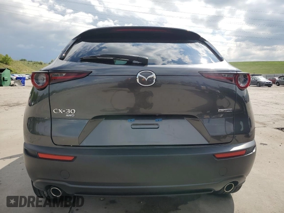 2021 Mazda CX-30 Preferred with VIN 3MVDMBCL4MM302139, listed as a Copart auction lot 59631415 with 47,457 mi miles and Salvage title. Bid and sale history available at DreamBid. Image 6.