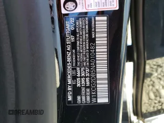 2022 Mercedes-Benz EQS with VIN W1KCG2DB5NA010482, listed as a Copart auction lot 40247144 with 0 mi miles and Non Repairable. Bid and sale history available at carsss.com. Image 12.
