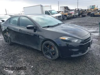 2015 Dodge Dart SXT with VIN 1C3CDFBB8FD267363, listed as a IAAI auction lot 41493009 with 62,268 mi miles. Bid and sale history available at carsss.com. Image 1.