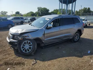 2014 Jeep Grand Cherokee Limited with VIN 1C4RJFBG7EC204799, listed as a Copart auction lot 62458805 with 126,966 mi miles and Salvage title. Bid and sale history available at DreamBid. Image 1.