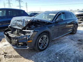 2017 Audi allroad Premium Plus with VIN WA18NAF44HA172889, listed as a Copart auction lot 46119265 with 87,886 mi miles and Salvage Title. Bid and sale history available at carsss.com. Image 1.